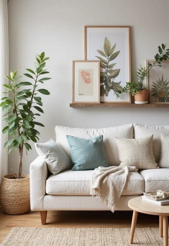 29 Ikea Metod Living Room Ideas That Are Smart and Affordable - 26. Seasonal Décor Integration