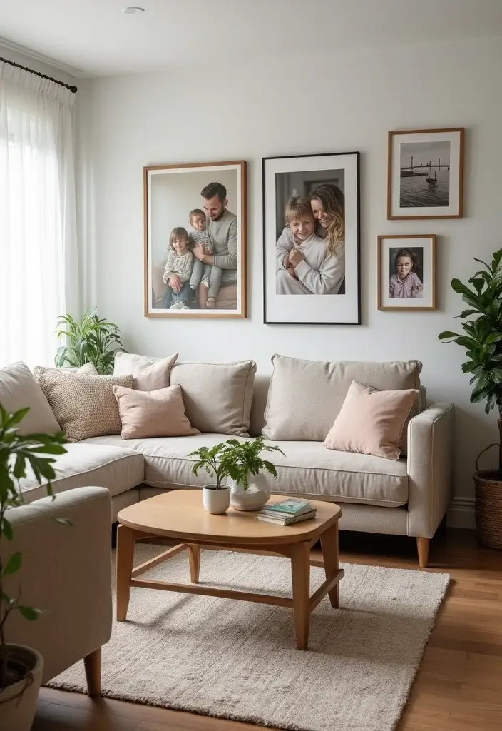 29 Ikea Metod Living Room Ideas That Are Smart and Affordable - 27. Personal Touches and Customization