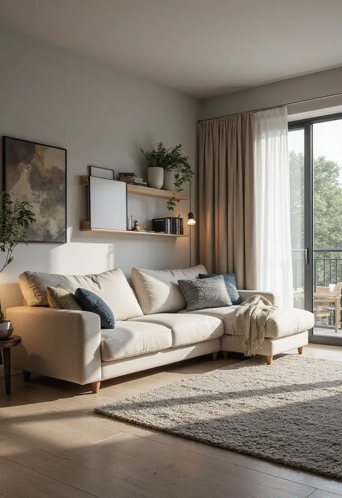 29 Ikea Metod Living Room Ideas That Are Smart and Affordable - 29. Smart Space Optimization