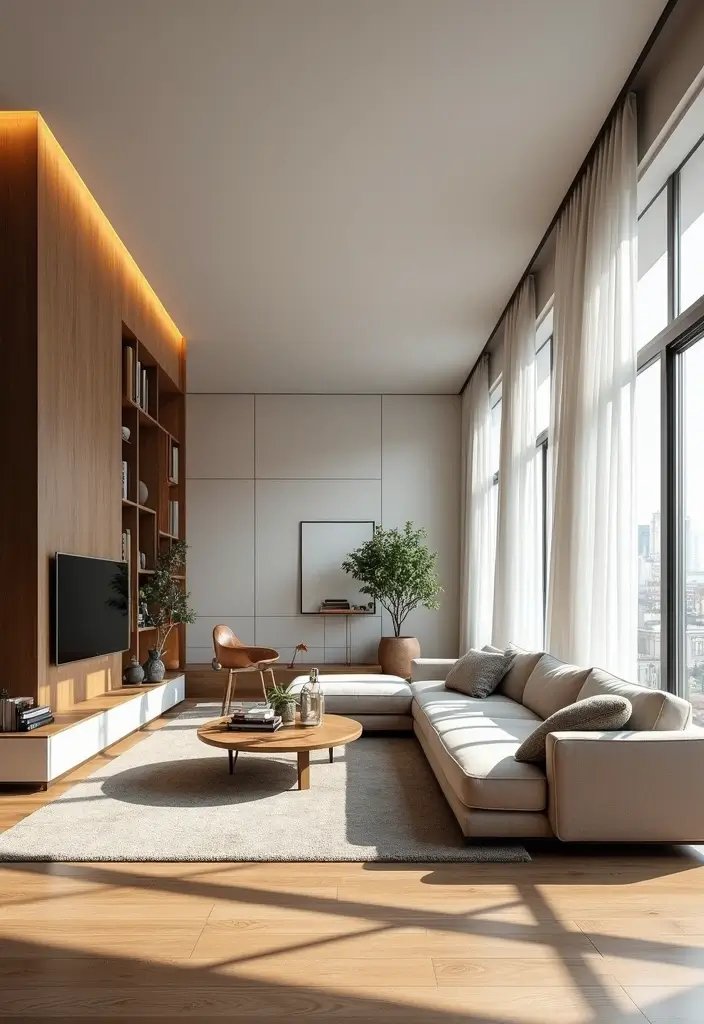 29 Urban Living Room Ideas That Capture City Style Perfectly - 12. Open Layouts