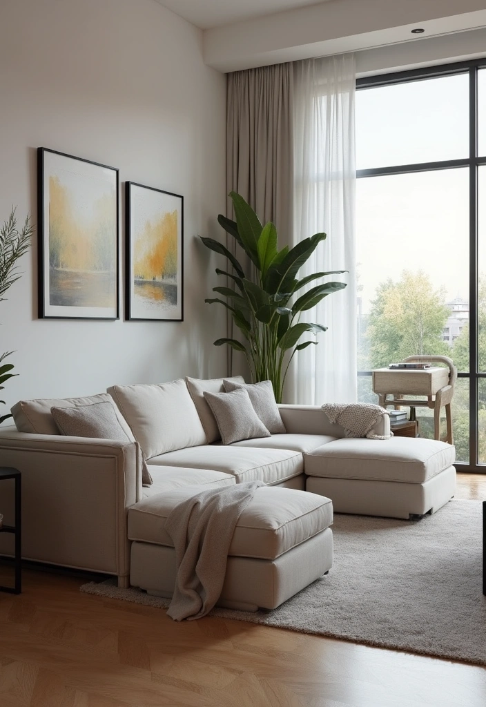 29 Urban Living Room Ideas That Capture City Style Perfectly - 2. Multi-Functional Furniture