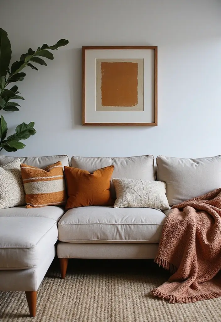 29 Urban Living Room Ideas That Capture City Style Perfectly - 20. Urban Chic Textiles