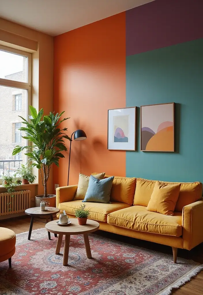 29 Urban Living Room Ideas That Capture City Style Perfectly - 26. Personalized Wall Colors