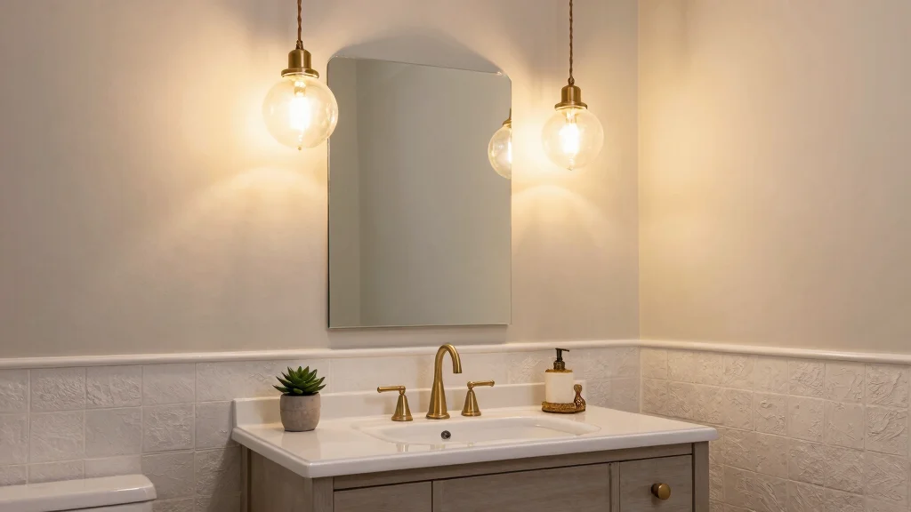 14 Bathroom Pendant Light Ideas Over Vanity For Stylish Glow