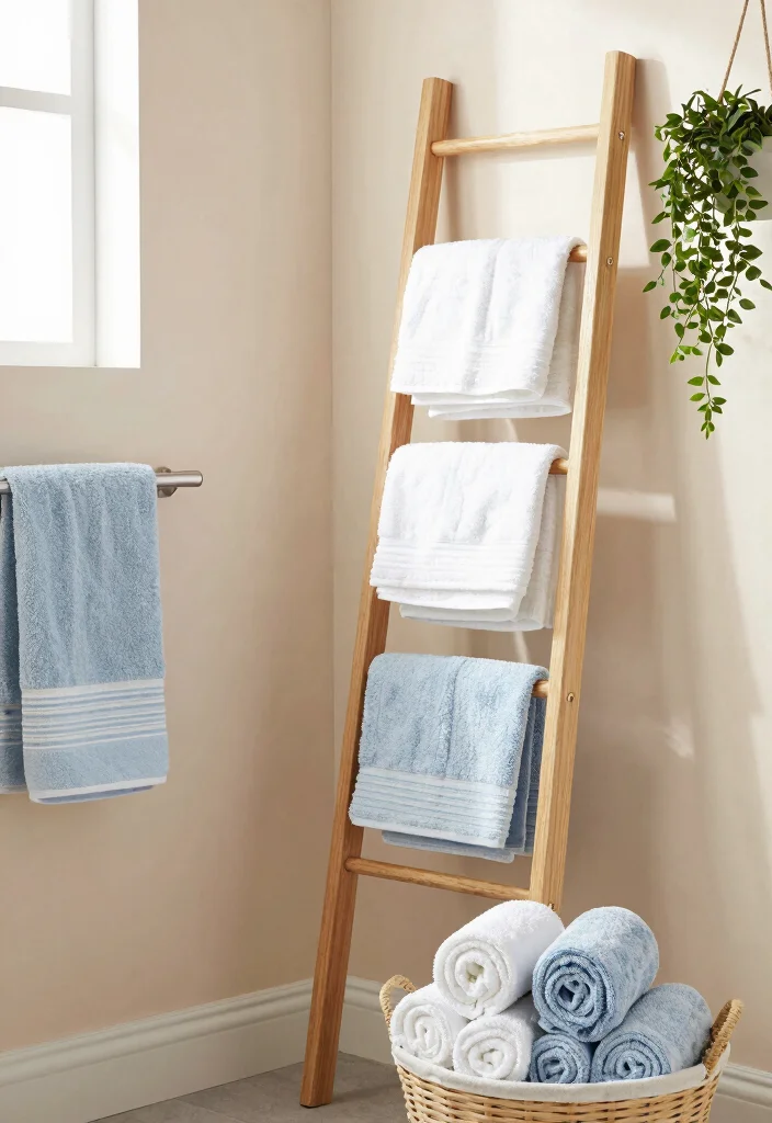 14 Quarter Bathroom Ideas For Tiny Smart Spaces - 2. Clever Towel Storage Solutions 1