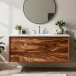 14 Teak Bathroom Vanity Ideas With Natural Texture