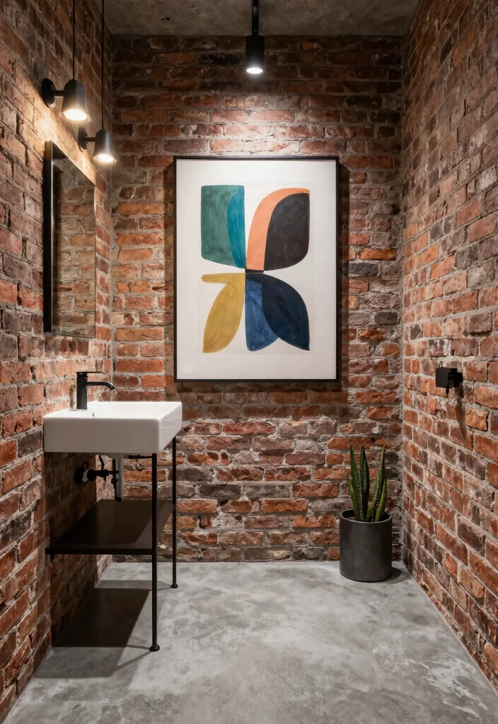 15 Basement Bathroom Ideas That Make The Most Of Space - 13. Urban Chic Style 1