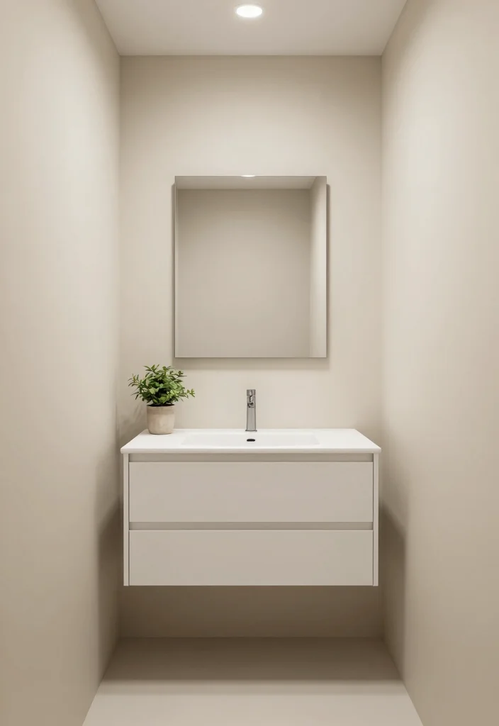 15 Basement Bathroom Ideas That Make The Most Of Space - 6. Embrace Minimalism 1