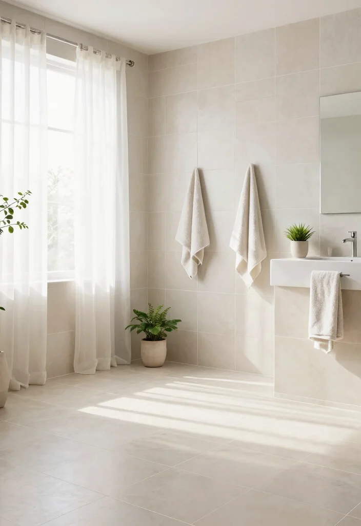 15 Beaumont Tile Bathroom Ideas With Designer Style - 12. Light and Breezy Designs 1