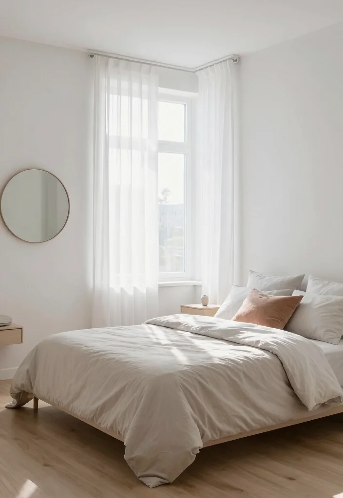 15 Bedroom With Window Behind Bed Ideas: Unique Airy Design - 1. The Minimalist Charm 1