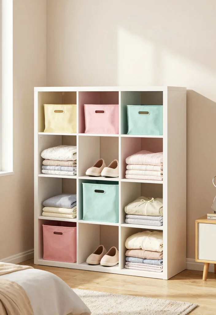 15 Cabinet for Small Bedroom Closets Ideas for Smart Storage - 1. Modular Cube Storage Units 1