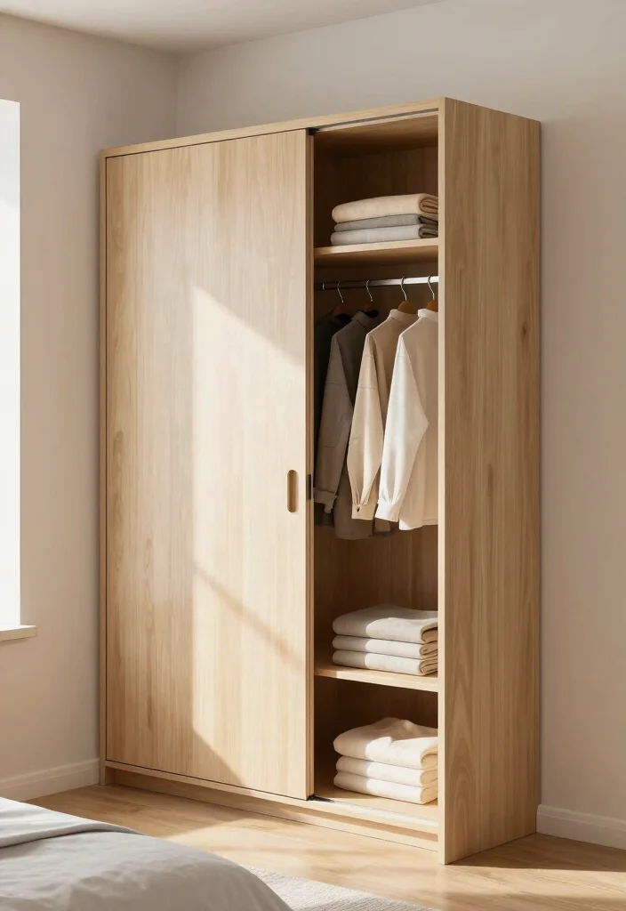 15 Cabinet for Small Bedroom Closets Ideas for Smart Storage - 5. Sliding Door Cabinets 1