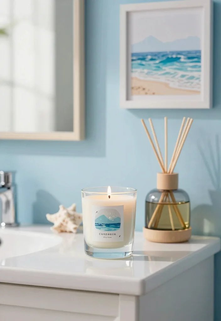 15 Nautical Bathroom Decor Ideas With Coastal Charm - 11. Ocean-Inspired Fragrances 1