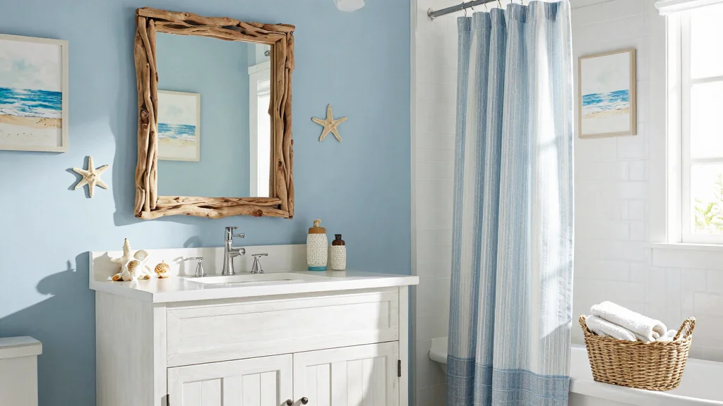 15 Nautical Bathroom Decor Ideas With Coastal Charm