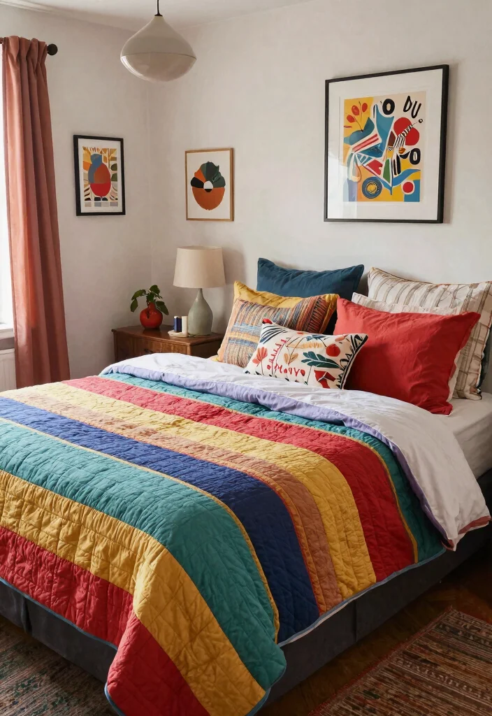 15 Quilt Bedroom Decor Ideas for Cozy Layered Charm - 15. Embrace Your Style 1