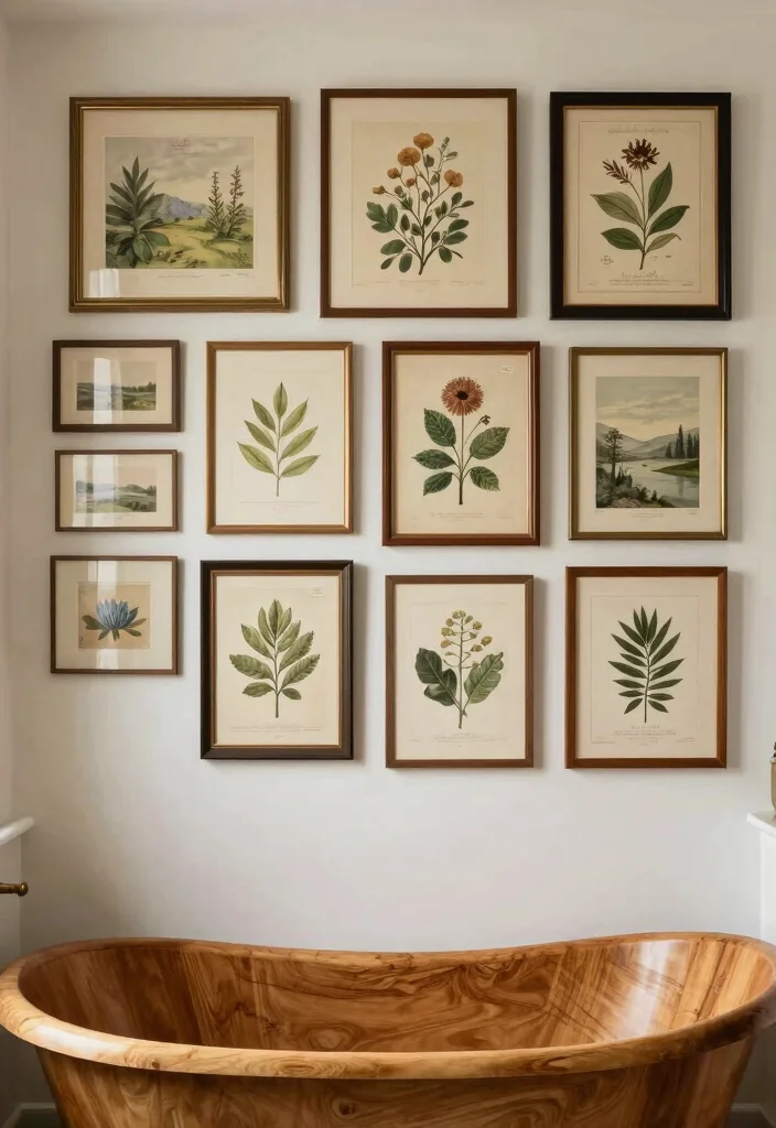 15 Tuscan Bathroom Decor Ideas With Rustic Warmth - 11. Artistic Touches 1