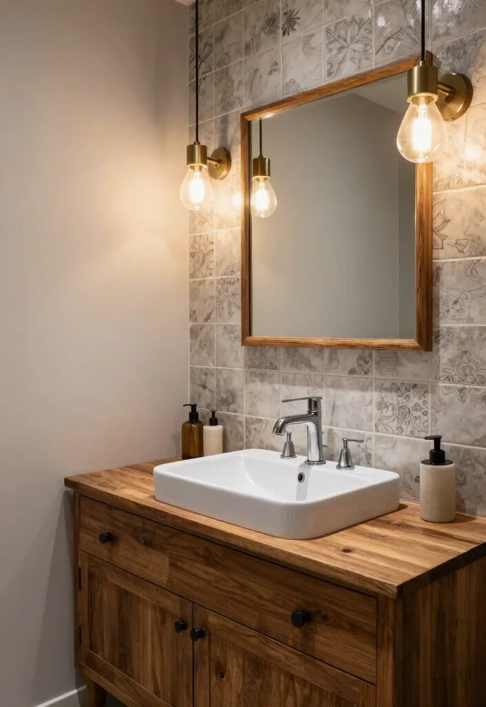 15 Tuscan Bathroom Decor Ideas With Rustic Warmth - 13. Combination of Old and New 1