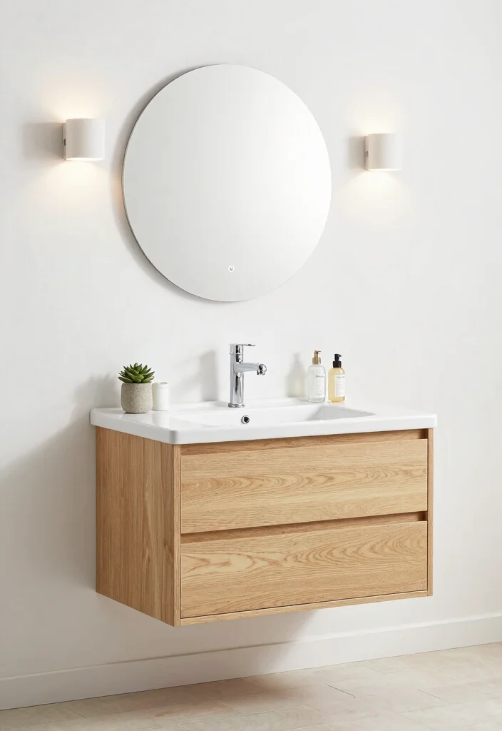 16 Bathroom Vanity Unit Ideas For Smart Storage - 1. Floating Vanity Units 1