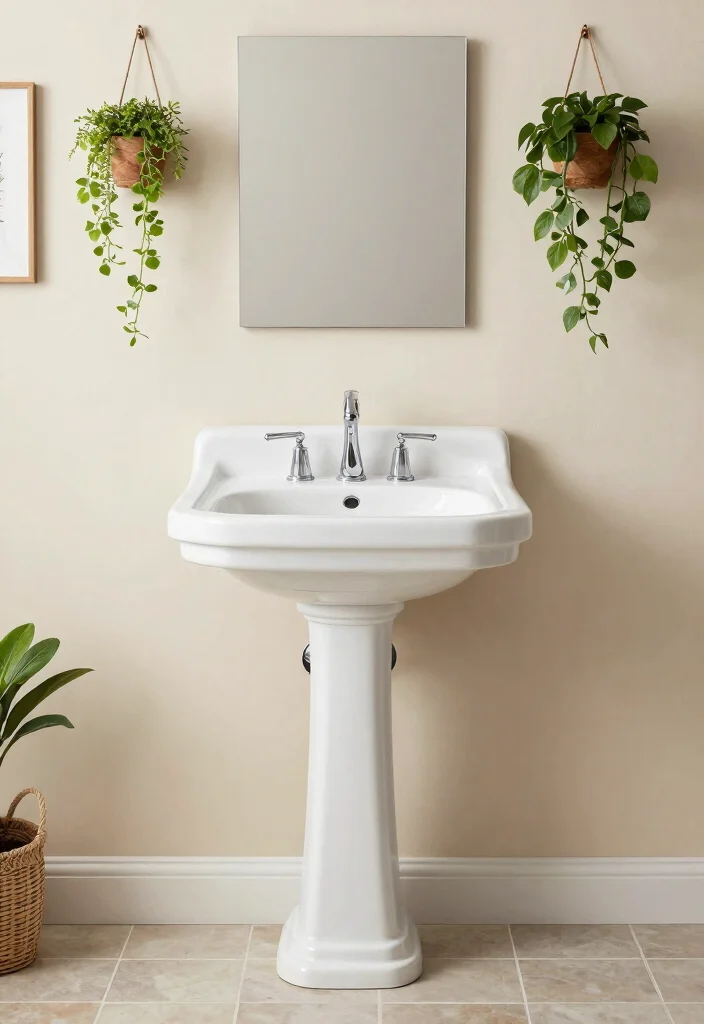 16 Bathroom Vanity Unit Ideas For Smart Storage - 15. Stylish Pedestal Units 1