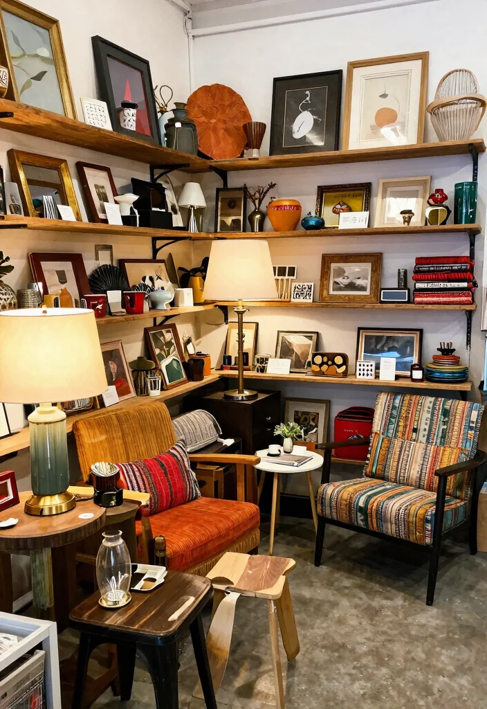 16 Bedroom Makeover on a Budget Ideas: Affordable Transformations - 5. Thrift Shop Finds: Unique Decor 1