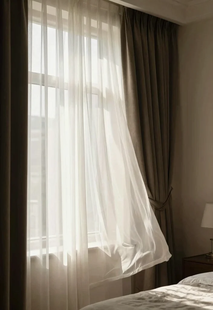 16 Cute Bedroom Ideas: Aesthetic Cozy Trendy Style - 13. Cozy Window Treatments 1