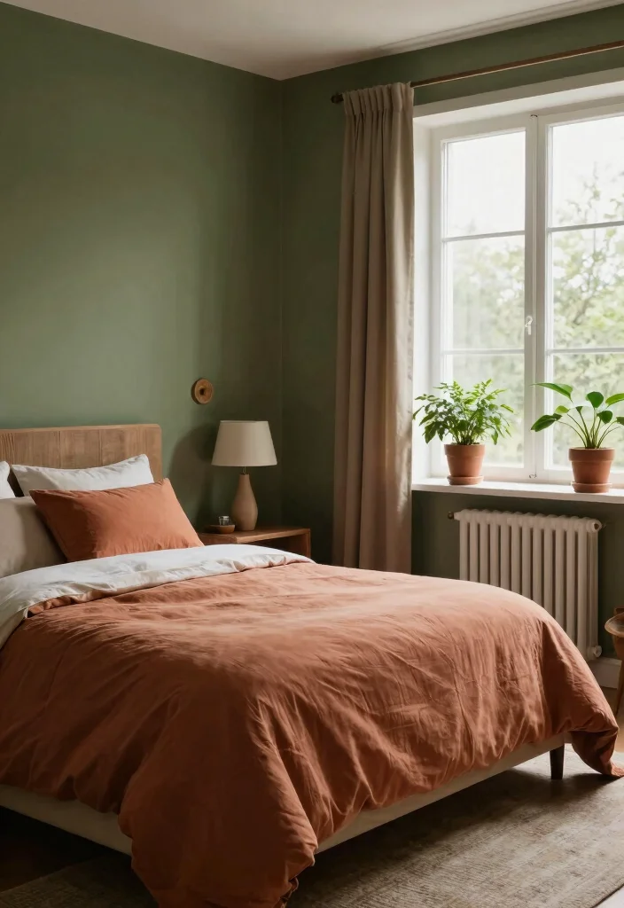 16 Cute Bedroom Ideas: Aesthetic Cozy Trendy Style - 5. Earthy Color Palettes 1