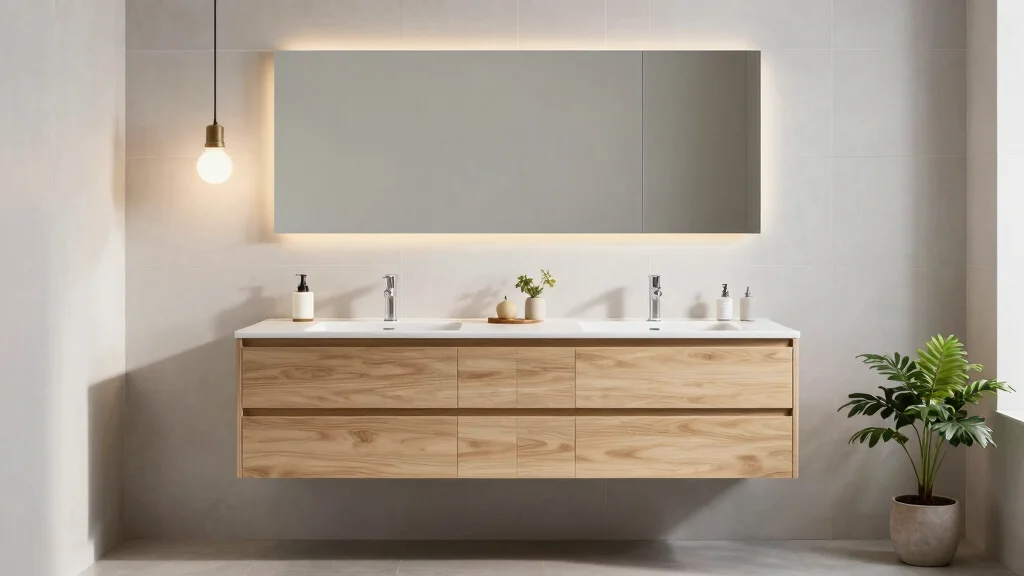 16 Floating Double Vanity Bathroom Ideas For Modern Homes
