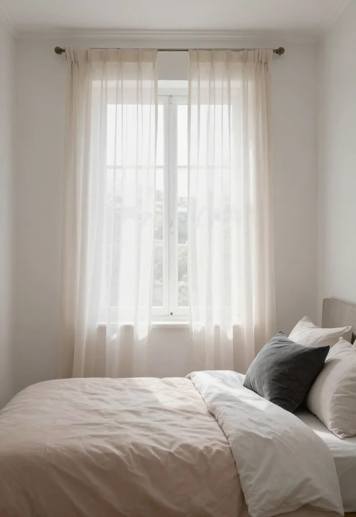 16 One Window Bedroom Ideas: Bright, Balanced Layouts - 6. Light Color Palettes 1