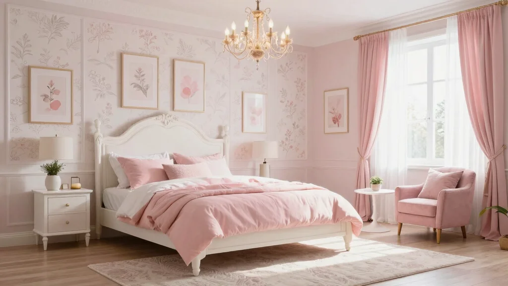 16 Pink and White Bedroom Ideas for a Fresh Feminine Look