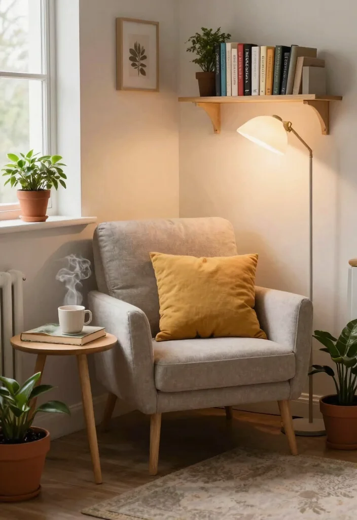 16 Small Cosy Bedroom Ideas for Warm Relaxing Comfort - 4. Cozy Nooks for Relaxation 1