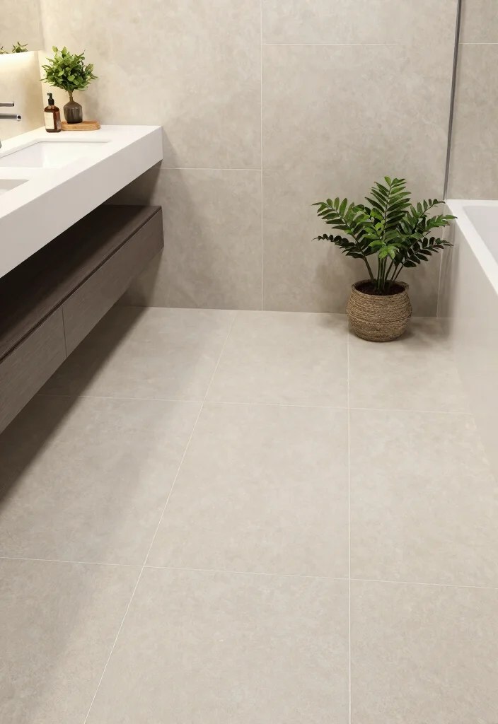 16 Trendy Bathroom Tile Ideas That Feel Fresh - 11. Eco-Conscious Porcelain Tiles 1