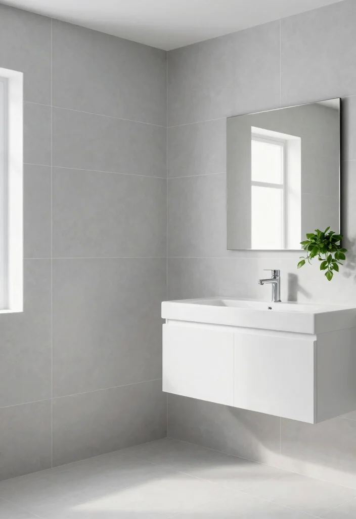 16 Trendy Bathroom Tile Ideas That Feel Fresh - 15. Minimalist Tiles 1