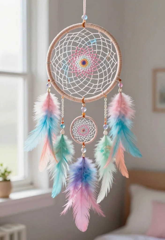 17 DIY Bedroom Decor for Teens: Creative Personal Touch - 5. Dreamcatcher DIY 1