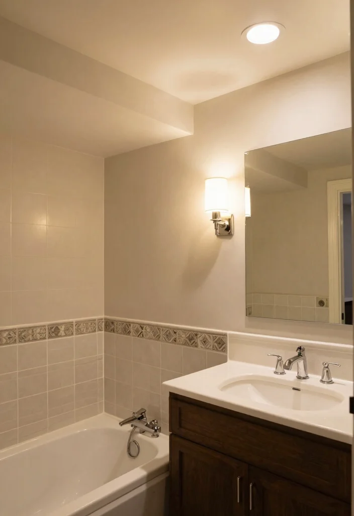 17 Dream Bathroom Ideas You Will Want To Save - 15. Layered Lighting 1