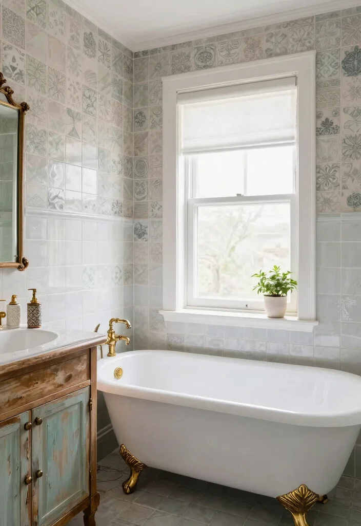 17 Dream Bathroom Ideas You Will Want To Save - 2. Vintage Chic 1
