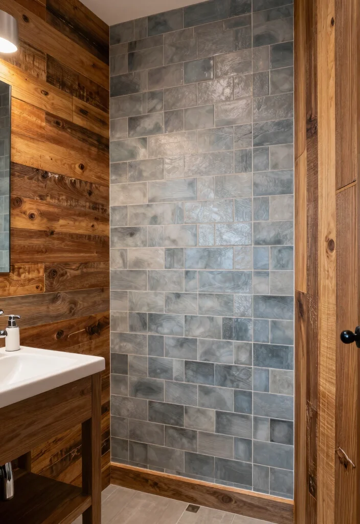 17 Dream Bathroom Ideas You Will Want To Save - 9. Textured Walls 1