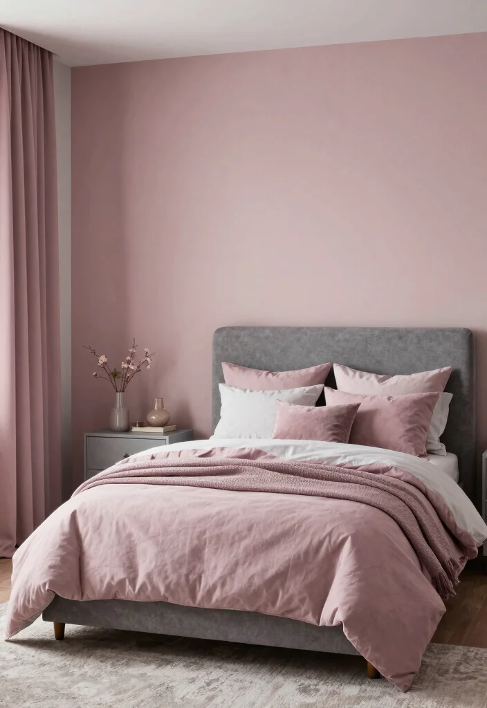 17 Dusty Pink and Grey Bedroom Ideas: Soft Modern Balance - Conclusion 1