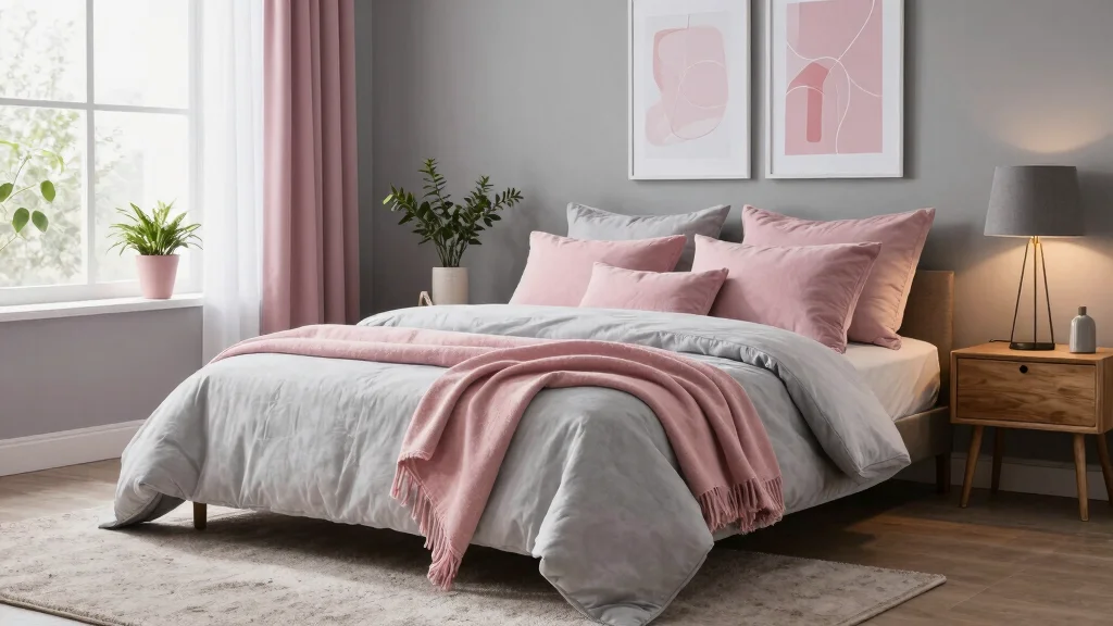 17 Dusty Pink and Grey Bedroom Ideas: Soft Modern Balance