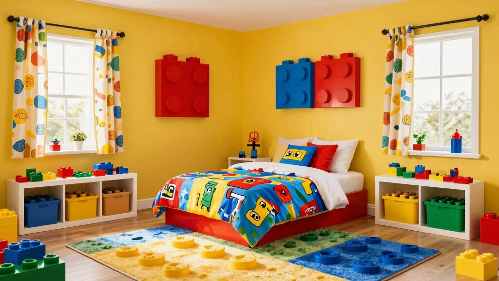 17 Lego Bedroom Ideas Boys: Fun and Creative Themes