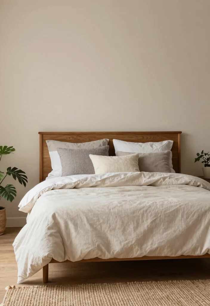 17 Painting Bedroom Wall Ideas: Fresh Stylish Updates - 8. Neutral Tones for a Timeless Look 1