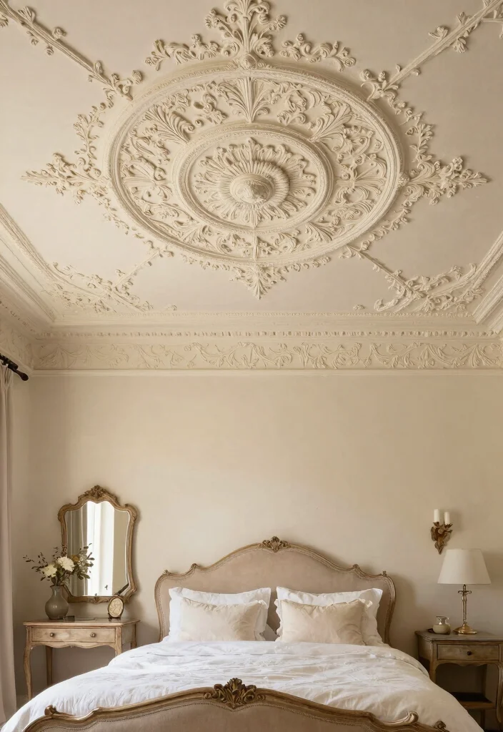 18 Bedroom Ceiling Design Modern Luxury Ideas Architectural Wow - 18. Vintage and Antique Designs 1