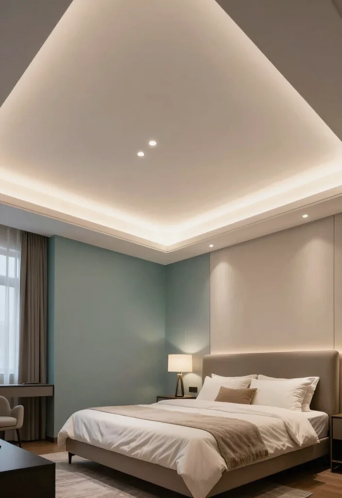 18 Bedroom Ceiling Design Modern Luxury Ideas Architectural Wow - 7. Ambient Lighting Features 1