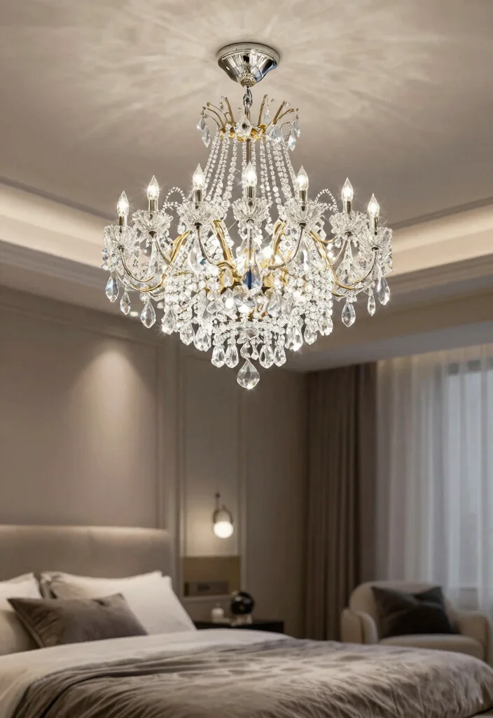 18 Bedroom Ceiling Design Modern Luxury Ideas Architectural Wow - 8. Statement Chandeliers 1