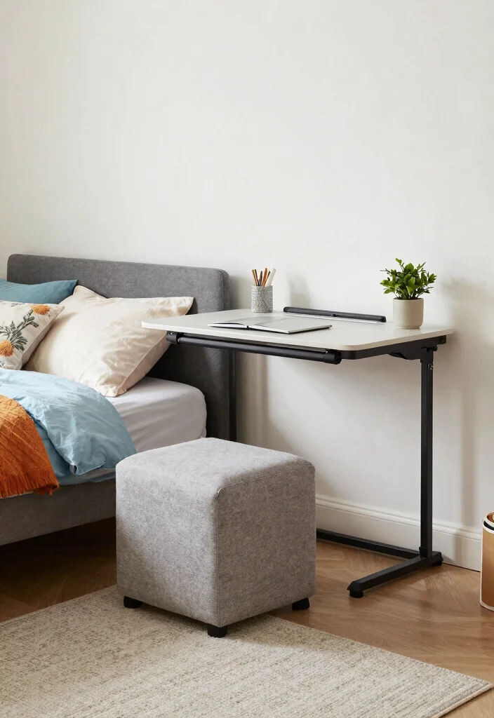 18 Bedroom Design Ideas for Women: Elegant Personal Style - 10. Multi-Functional Furniture 1