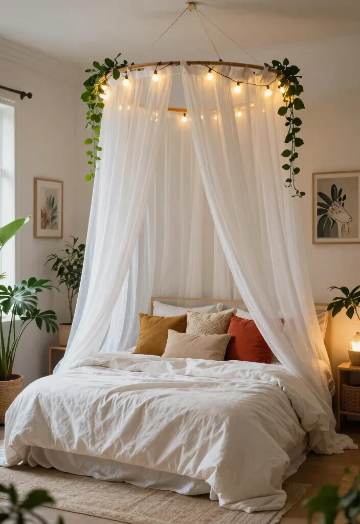 18 Bedroom Design Ideas for Women: Elegant Personal Style - 13. Elegant Canopy Beds 1