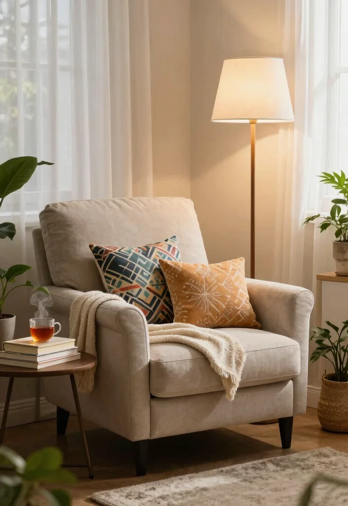 18 Bedroom Design Ideas for Women: Elegant Personal Style - 7. Cozy Nooks for Reading 1