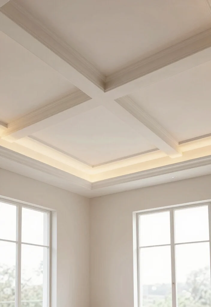 18 Luxury Bedroom Interior Design Ideas: Elegant High-End Living for Small Spaces - 12. Unique Ceiling Designs 1