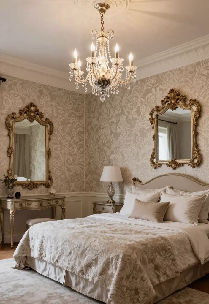 18 Luxury Bedroom Interior Design Ideas: Elegant High-End Living for Small Spaces - 18. Timeless Elegance 1