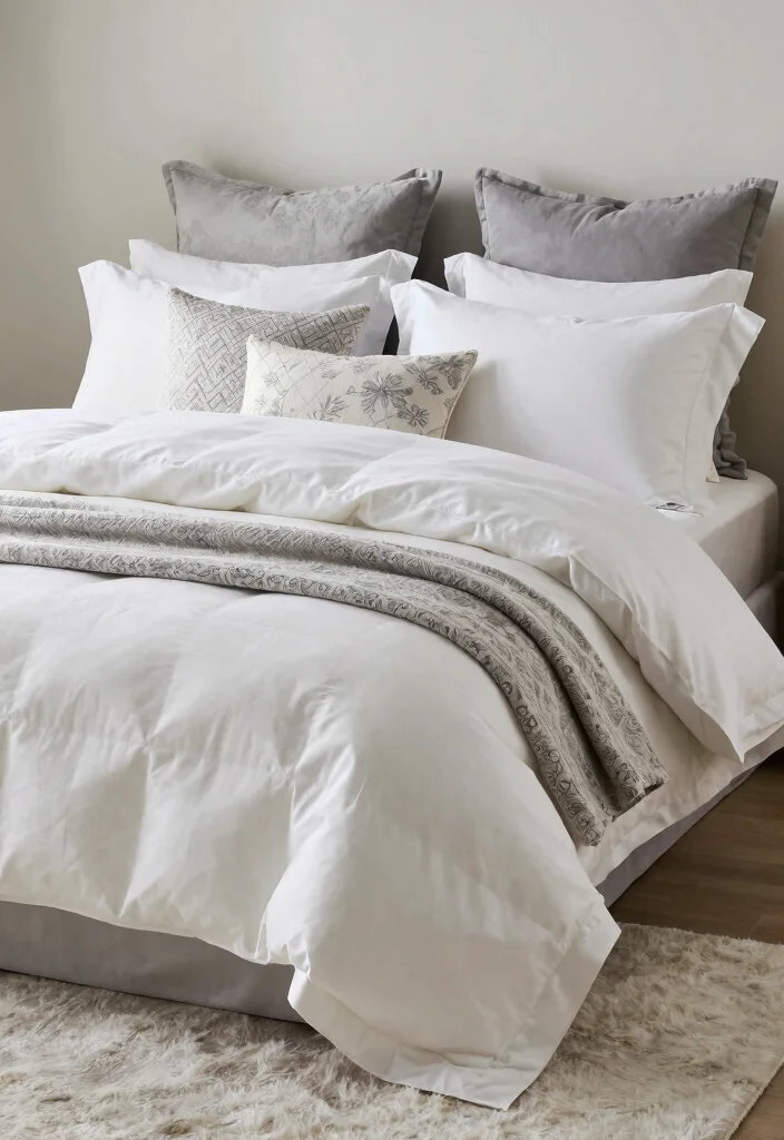 18 Luxury Bedroom Interior Design Ideas: Elegant High-End Living for Small Spaces - 6. Luxurious Bedding 1