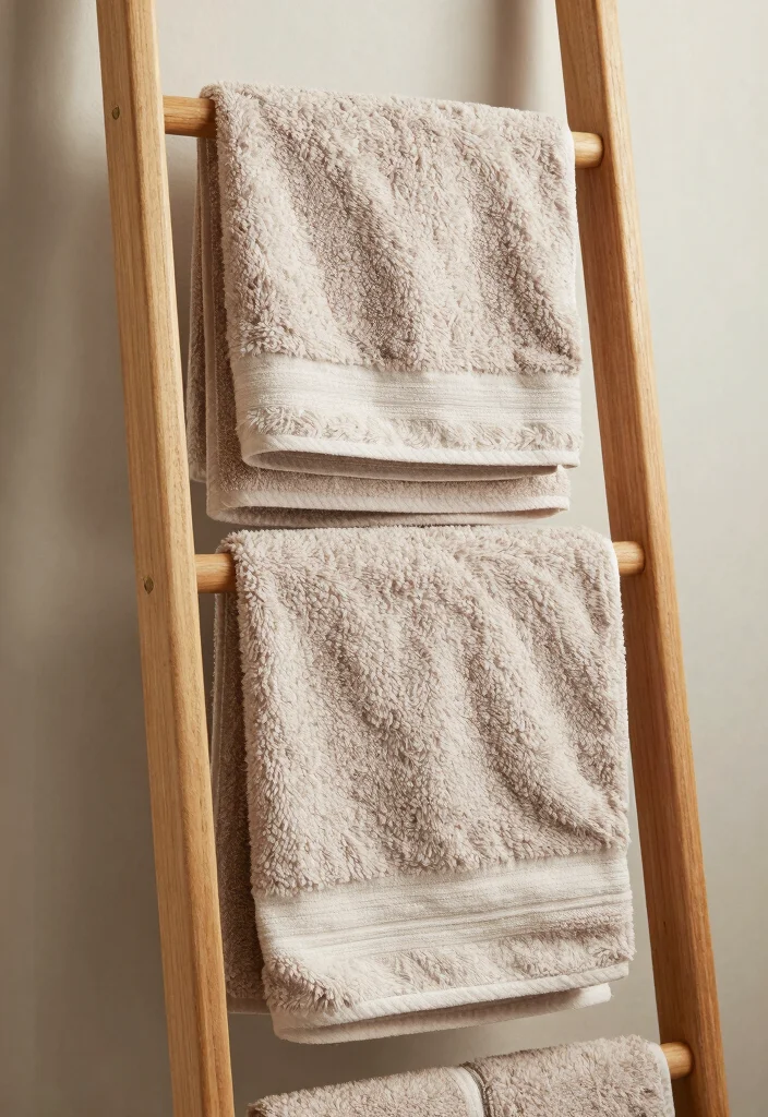 18 Spa Bathroom Ideas For A Luxurious Master Retreat - 3. Organic Cotton Towels 1